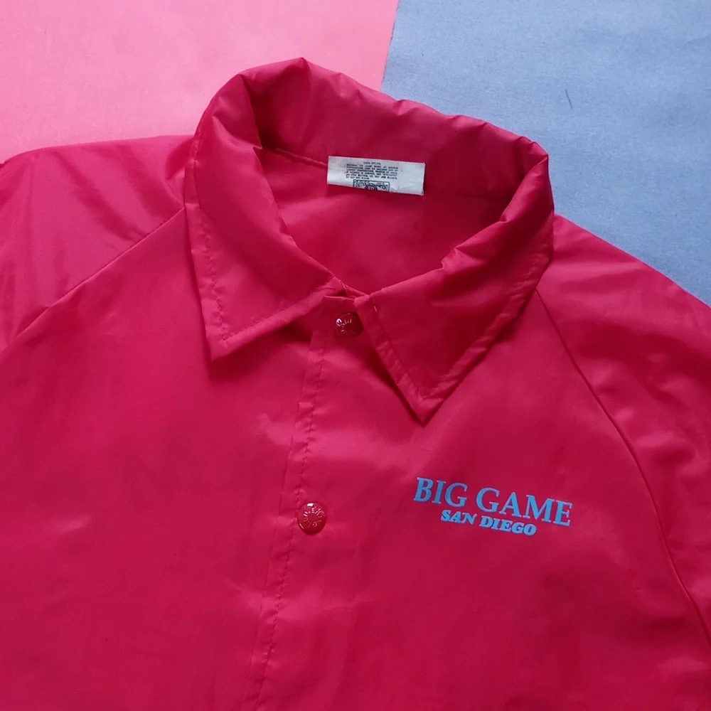 Vintage 1990 KING LOUIE BIG GAME Boat San Diego Button-Up Jacket Unisex - Picture 5 of 12